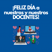 ¡Feliz Día del Docente!