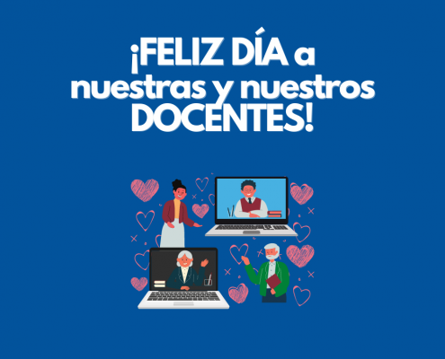 ¡Feliz Día del Docente!