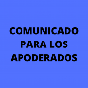 Comunicado para apoderados