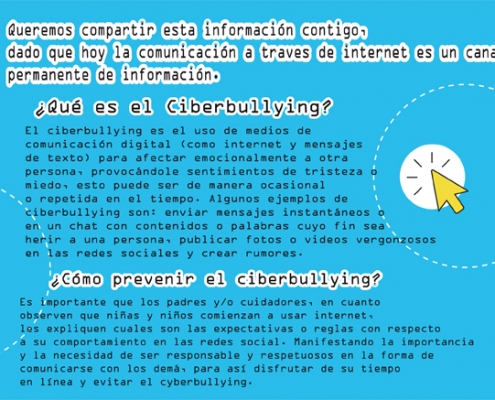 Informativo sobre cyberbullying