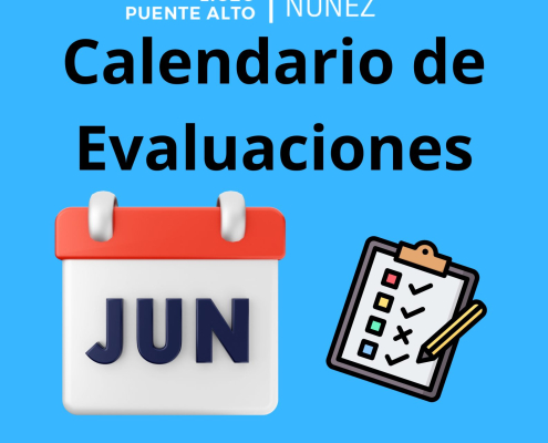 Calendario de Evaluaciones Junio 2023