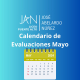 Calendario de Evaluaciones Mayo 2024