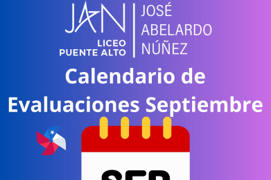 Calendario de Evaluaciones Septiembre 2024