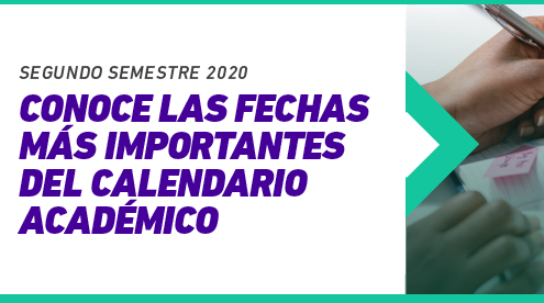 Fechas Importantes 2do Semestre 2020