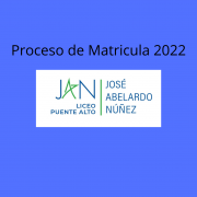 Proceso de Matrícula 2022