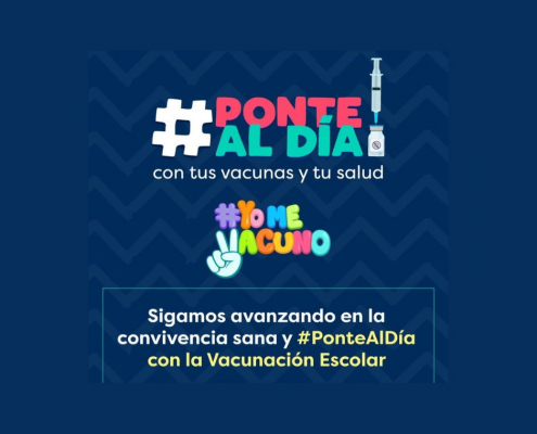 Ponte al día con la Vacunación Escolar