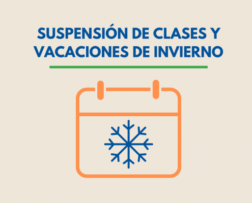 Adelanto de vacaciones de invierno