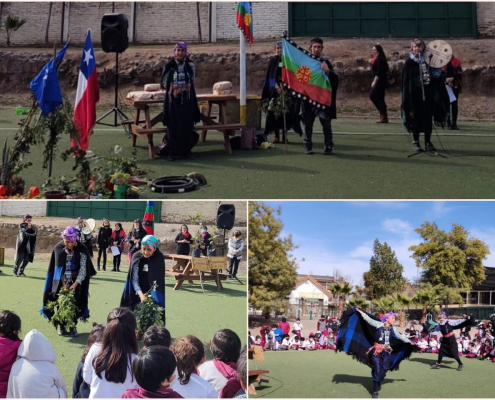 Celebración del año nuevo Mapuche